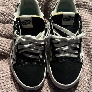 Vans Classic Black and White Checkered Shoes